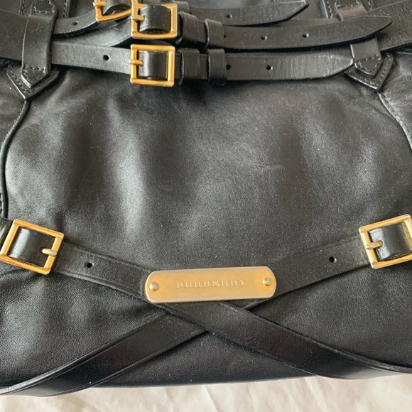 Burberry Black Leather Bridle Bag - Picture 3 of 8